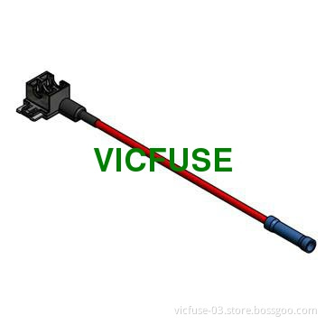Automotive in-line fuse holder